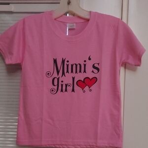 Mimi's Girl Pink Kids T-Shirt